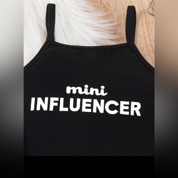 BNIB YOUTH GIRLS 2 pc TANK MINI INFLUENCER JUMP SUIT WITH LONG DENIM JACKET 6 Y - Picture 7 of 15